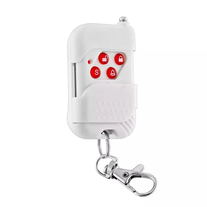 Wireless Remote Control Key Telecontrol For 99 Zones PSTN and GSM Security Alarm 433mhz motion sensor