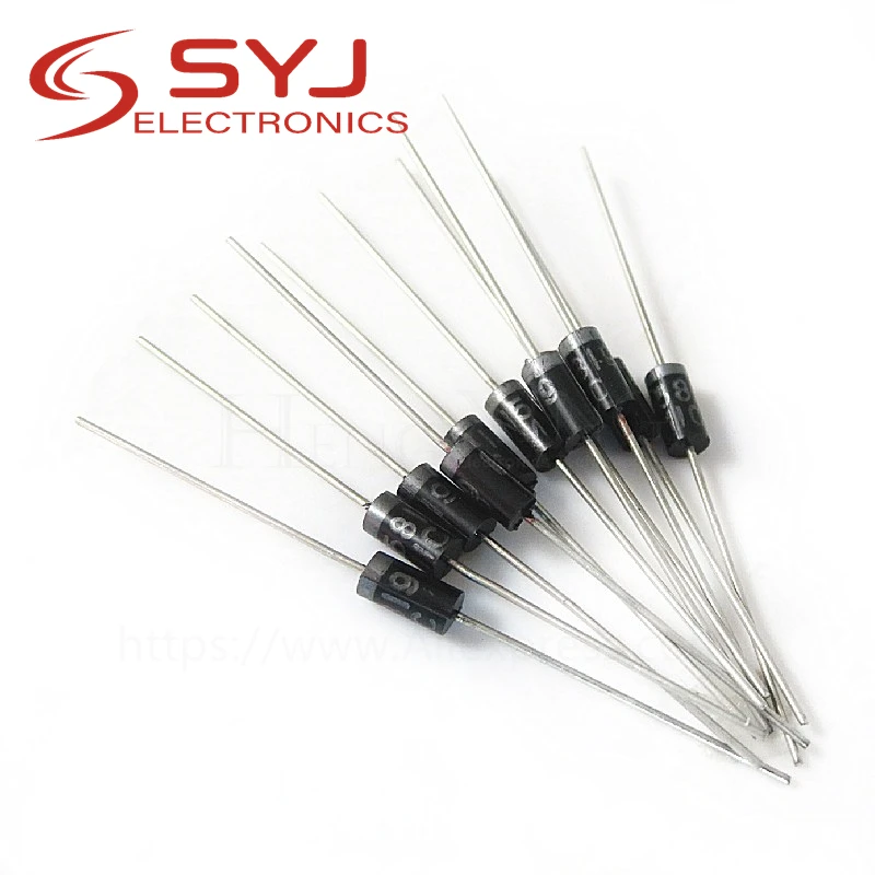 50PCS 1N5817 1N5819 1N5399 1N4937 1N4004 Schottky Rectifier Diode 1N4001 1N4007 UF4007 HER107 FR207 FR157 FR107 RL207 DO-41