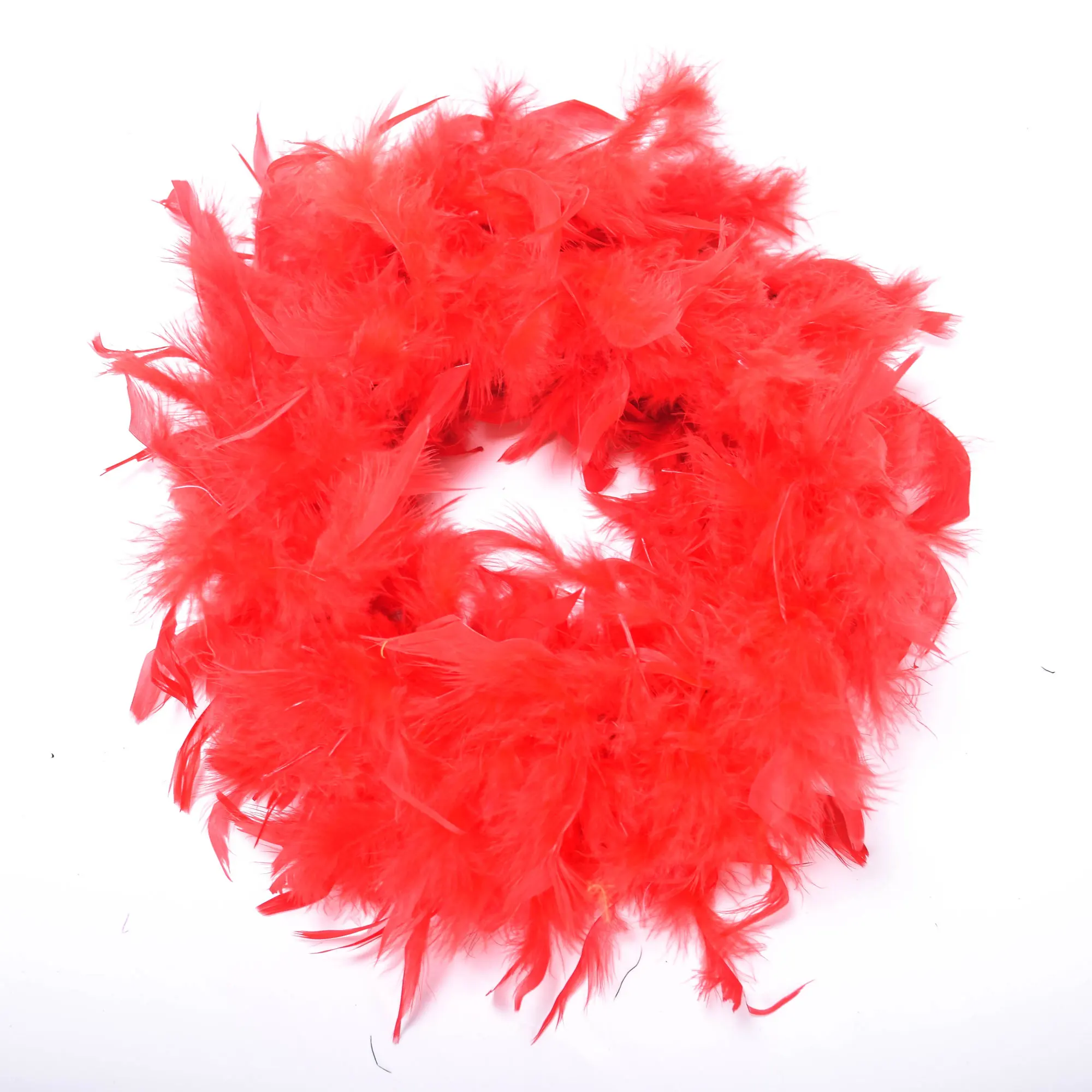 Feather scarf party Multi-Color Fluffy Handcraft Ostrich Feather Plume Boas Scarf Clothes for Wedding Decoration Performance