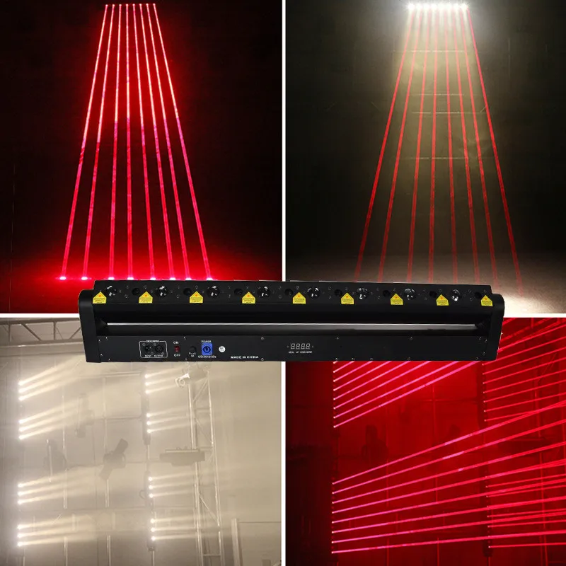 

Красный лазерный светильник 8x500 МВт с подвижной головкой + RGB-луч 8x9 Вт с контроллером, подходит для дискотеки, сценический эффект, бесплатная доставка