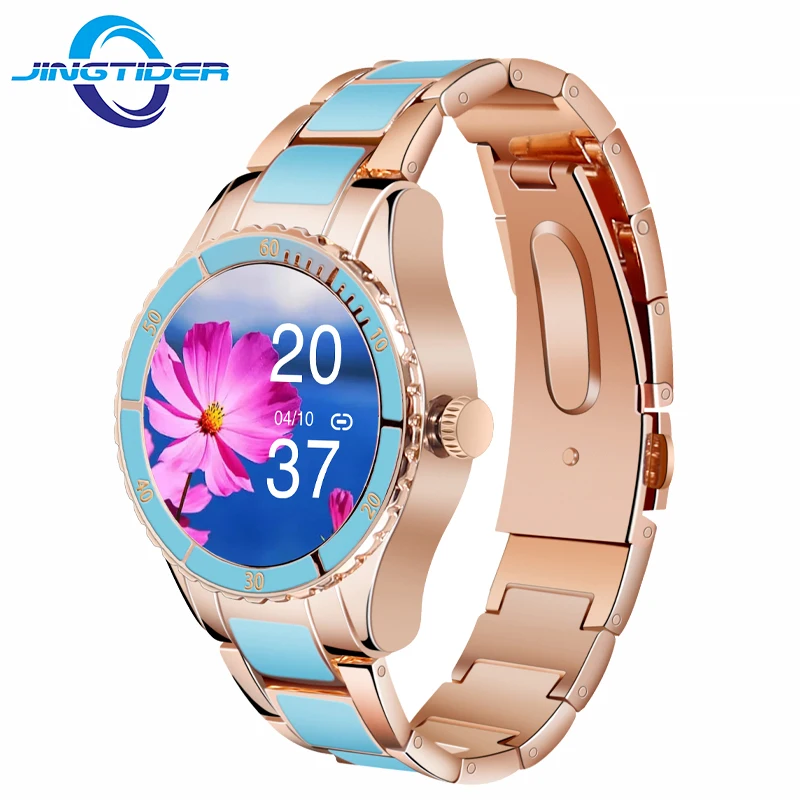 Classic Women Smart Watch Z73 Lady Luxury Smartwatch BT Answer Call Heart Rate Blood Pressure SpO2 Sleep Monitor Fitness Tracker