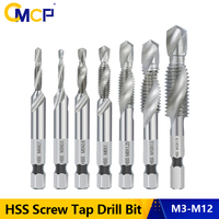 CMCP HSS Screw Thread Metric Tap Drill Bits 1/4\