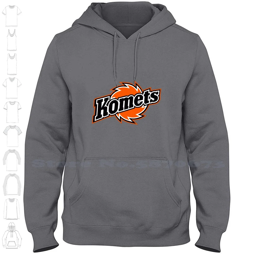 Fort Wayne Komets 100% Cotton Hoodie T-Shirt Ice Hockey English Ice Hockey Holland Ice Hockey Netherland Ice Hockey United