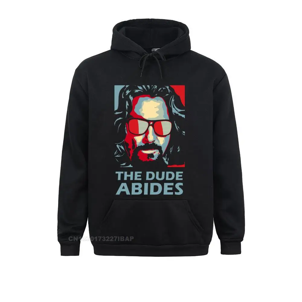 The Dude Abides Man Big Lebowski Sportswear Long Sleeve Anime Man Unique Cotton Jacket Birthday Present Men Sweatshirt