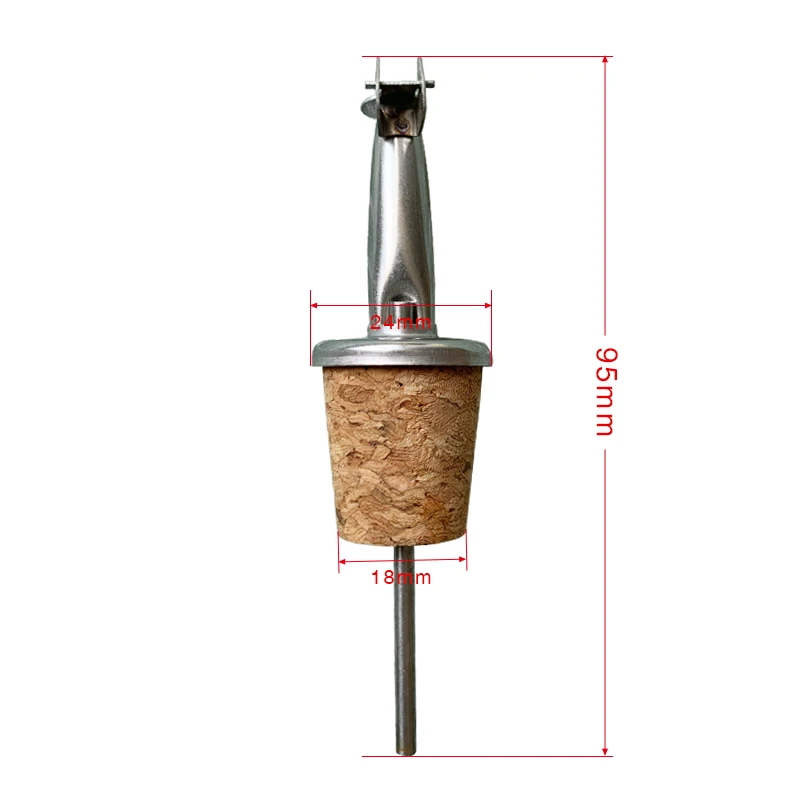 NEW FREE SHIPPING 10pcs /lot cork Wine pourer / oliver oil pourer food grade high quality