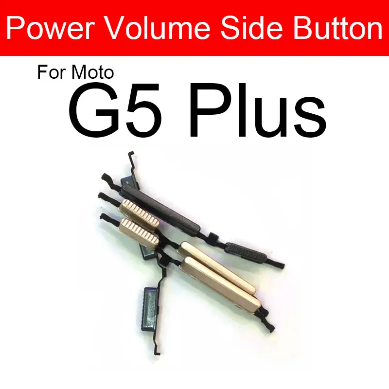 Power Volume Side Button For Motorola Moto G5 G5s G4 Plus G4 Play G3 G Power On Off Volume Switch Key Replacement Parts