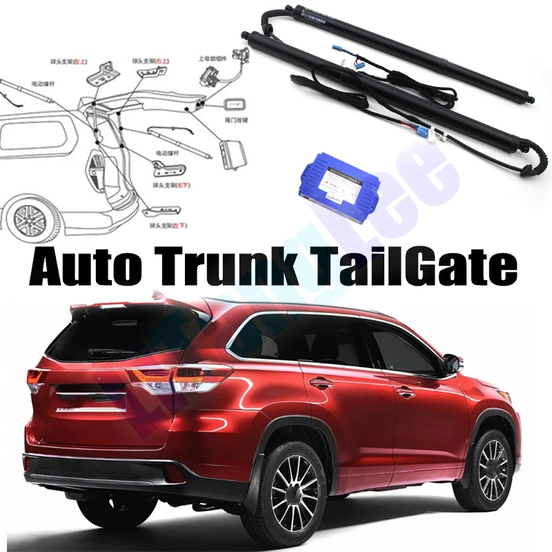 Car Power Trunk Lift For TOYOTA Innova AN140 2015~2021 Electric Hatch Tailgate Tail Gate Strut Auto Rear Door Actuator