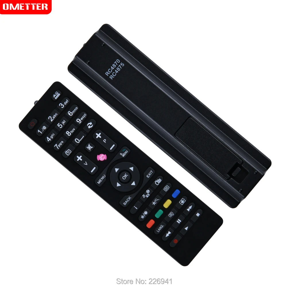 Controle remoto para TELEFUNKEN, RC4870, RC4875, RC4849, HITACHI, TECHWOOD TV, Telefunken, Finlux Shar