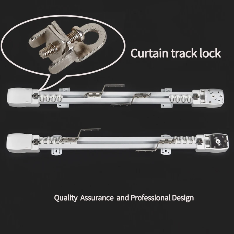 Electric  motor curtain track dooya  tuya zigbee wifi curtain motor track/rail  lock for samrt home