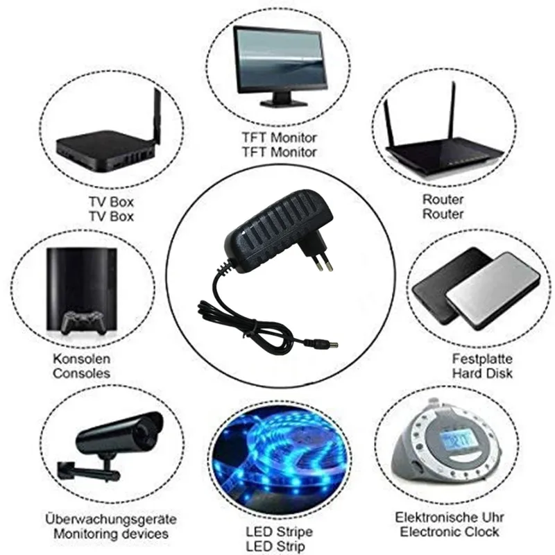 Adaptador de Alimentação de Comutação, Mini Carregador, Micro Tipo-C USB, Conversor, DC 5 V, 0.5A, 1A, 2A, 2.5A, 3A, AC 100-240V, 5 V Volt, 1000MA