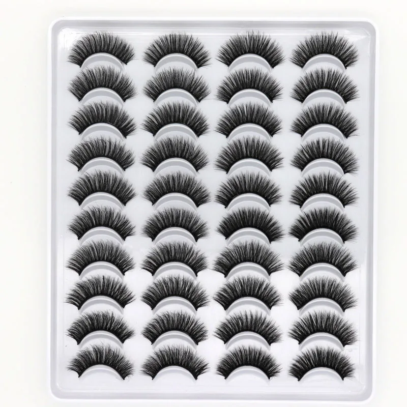 5/10/14 pairs Mink 3D False Eyelashes,Fluffy false eyelashes wholesale，No cruelty natural mink eyelashes extension makeup