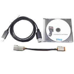 For Evinrude diagnostic USB Cable for FICHT and ETEC + Bootstrap tool BRP P/N 586551