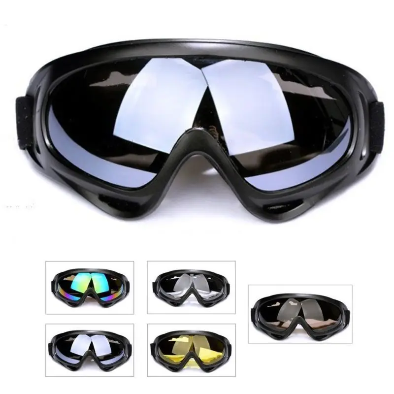 Eye Protection Mask UV400 Super Anti-Fog Dustproof CS Airsoft Paintball Goggles Tactical Glasses Face