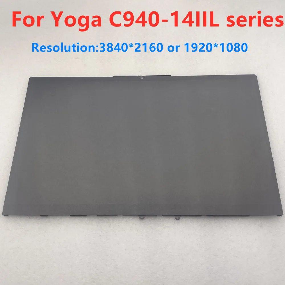 

14" Inches LP140WF9 SPE2 NV140QUM N54 LCD Screen Touch Digitizer Assembly For Lenovo Yoga c940-14IIL 81Q9