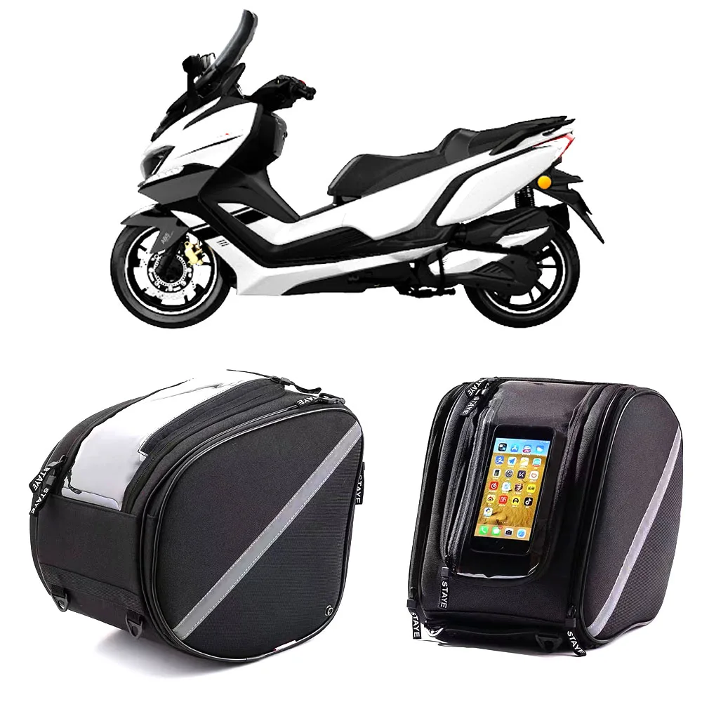 

New For Daelim XQ 125 / XQ1 125 / XQ2 250 Waterproof Motorcycle Tail Bag Multifunction Motorcycle Seat Bag High Capacity Fit XQ