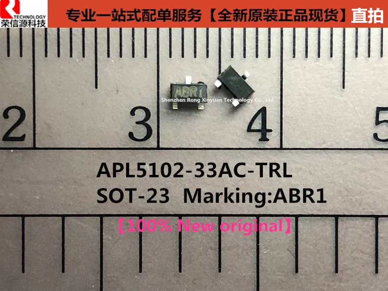 20 قطعة/الوحدة APL5102-33AC-TRL APL5102-33AC-TRG APL5102-33AC APL5102-33AC-TR وسم: ABR1 سوت-23 100% جديد الأصلي