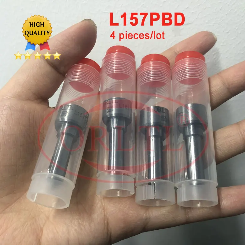 4PCS Injector Nozzle L157PBD L157PRD DSLA148FL157 ASLA148FL157 For SSANGYONG Actyon Kyron EJBR03401D A6640170021