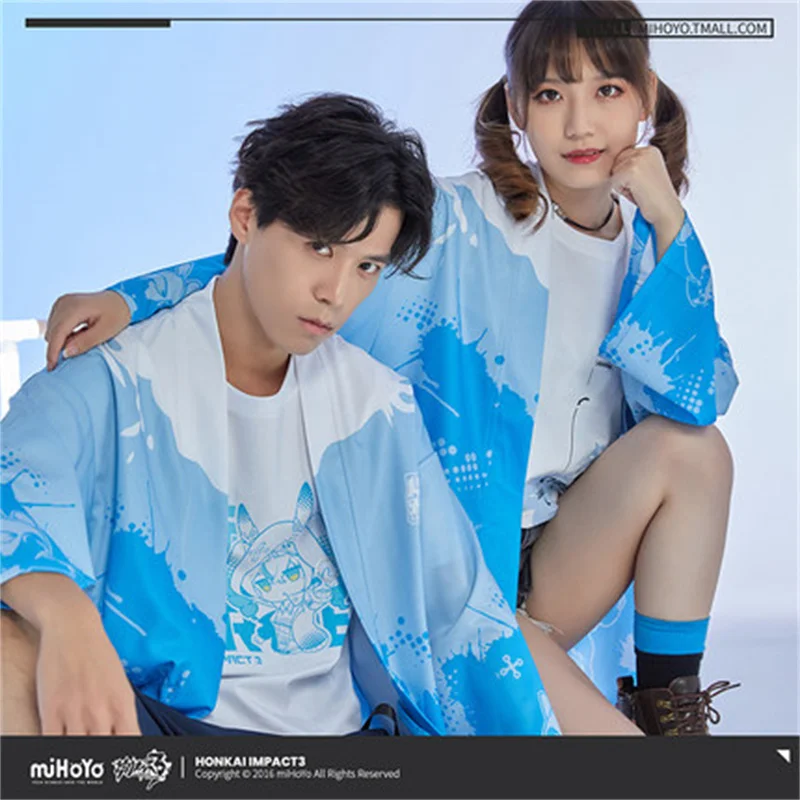 

Anime Game Honkai Impact 3 COSPLAY Bronya HAXXOR BUNNY Theme Series Couple Jackets For Men And Women, Casual Jackets And Kimono