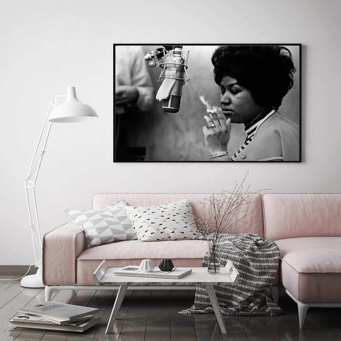 Aretha Franklin Poster Home Decoration Wall Painting (No Frame)