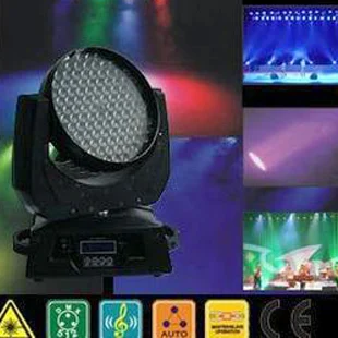 Stage Photoflood Lamp 108pcs LED Head Moving Light High-Power LED Washing Light Color Mixture Lamp