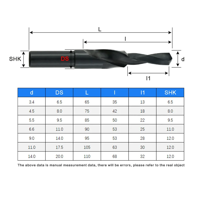 UCHEER 1pcs Step drill bits HSS counterbore countersunk head screw bit 2/3steps 90° M35Co/W6542 HRC30/35