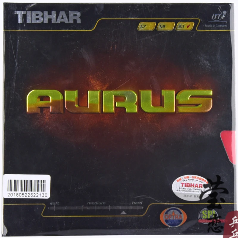 

Original TIbhar AURUS pimples in table tennis rubber table tennis racket racquet sport fast attack loop