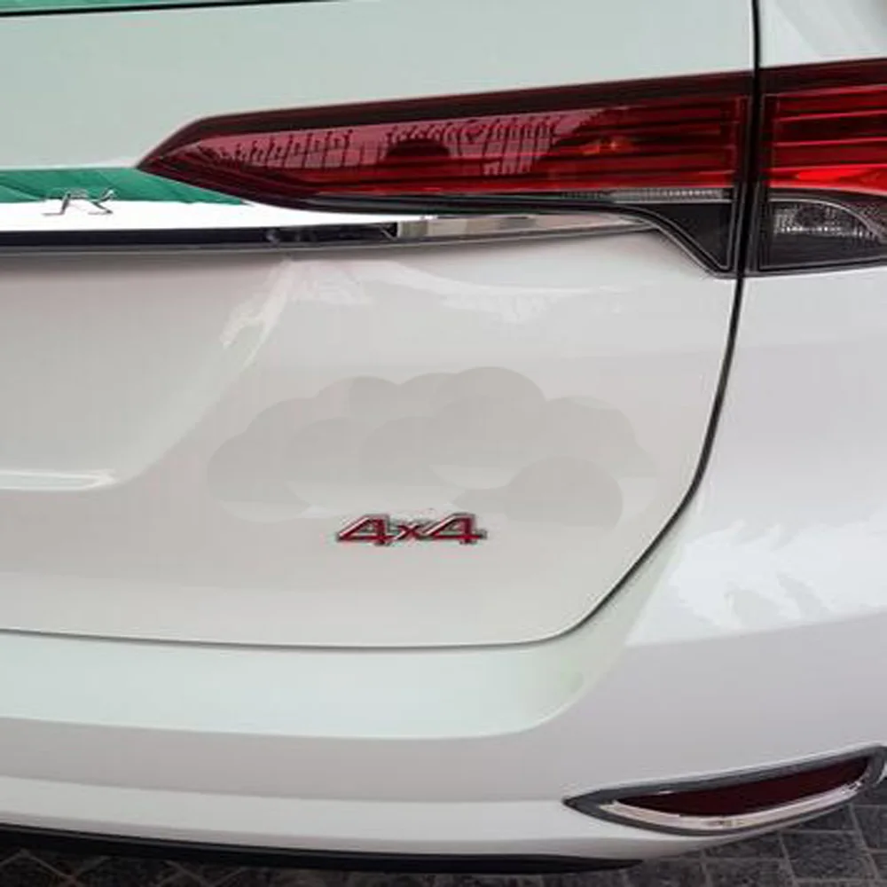 DSYCAR 1 pz 3D metallo 4 x4 a quattro ruote motrici adesivo per auto emblema distintivo
