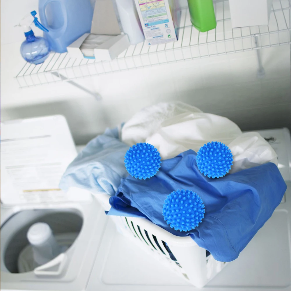 Laundry Balls for Washing Machine PVC Dryer Balls Magic Washing Tool Reusable Cleaning Drying Fabric Softener Ball