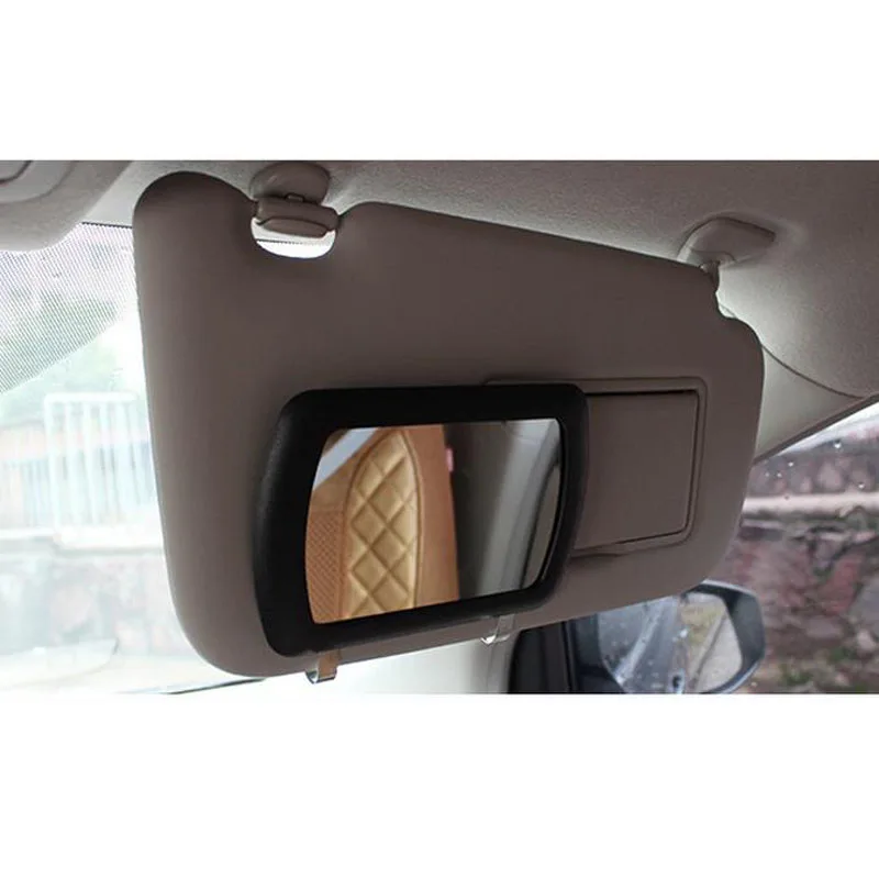 CHIZIYO Universal Car Sun Visor Makeup Sun-Shading Cosmetic Mirror Auto Interior Supplies