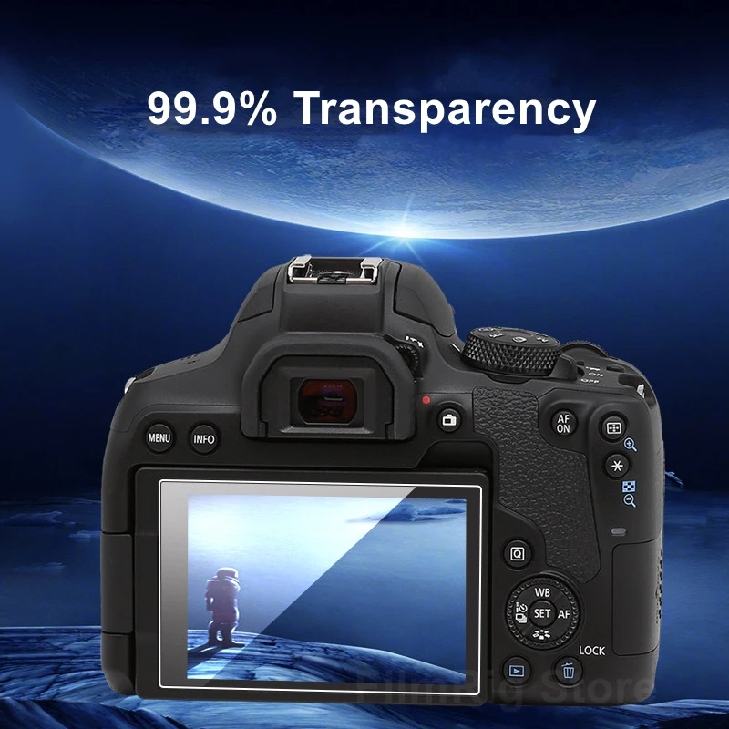 2 шт., ультратонкое закаленное стекло для камеры Canon EOS R5 R3 R7 R8 R50