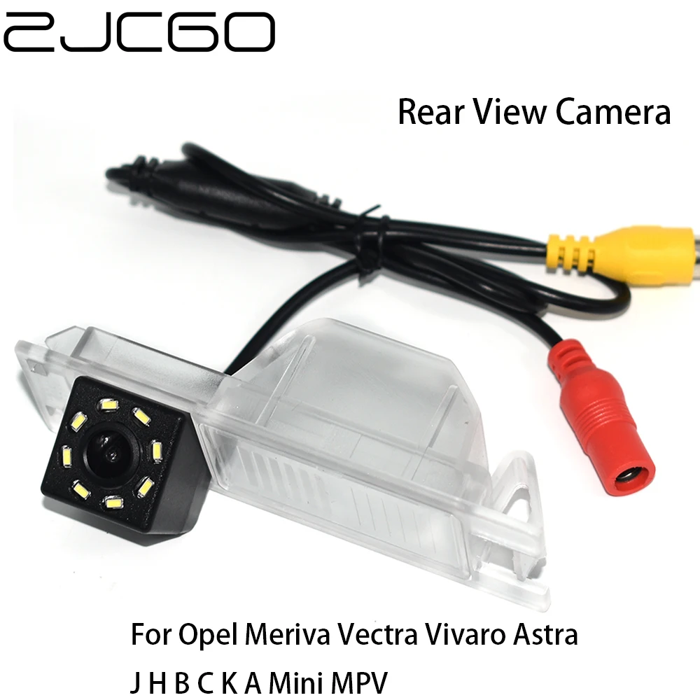 

ZJCGO CCD Car Rear View Reverse Back Up Parking Night Vision Camera for Opel Meriva Vectra Vivaro Astra J H B C K A Mini MPV