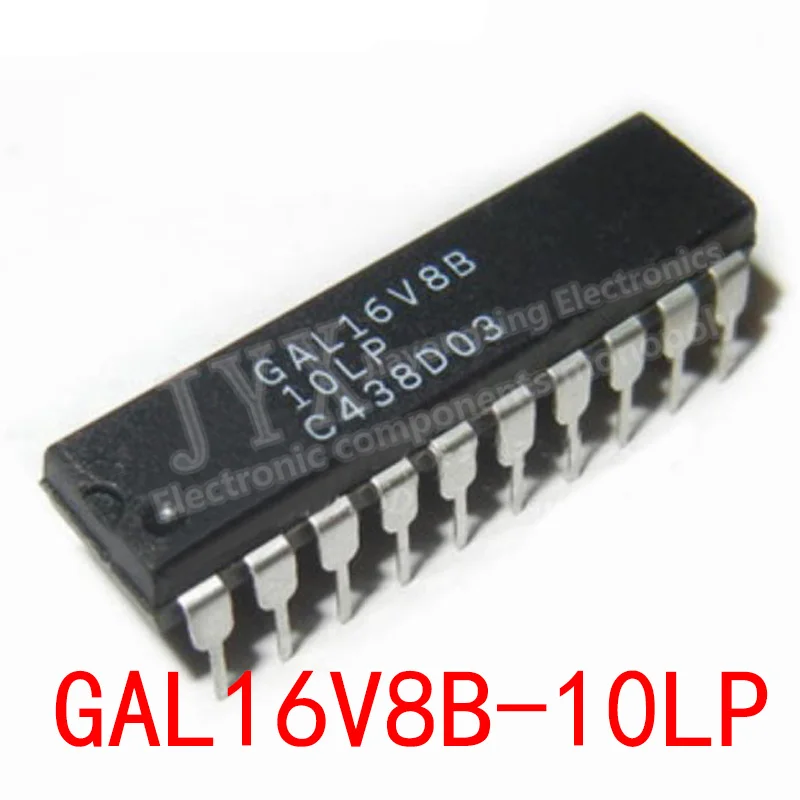 10pcs/lot GAL16V8B-15LP GAL16V8B-25LP GAL16V8B GAL16V8 16V8B DIP20 GAL16V8B-10LP Integrated circuit IC