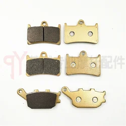 Motorcycle Copper fiber Front Rear Brake Pads For Yamaha FZ6 YZF 600 R6 03-16 R1 04-06 R6S 06-09 MT-07 MT-09 FZS 1000 FZ1 Fazer