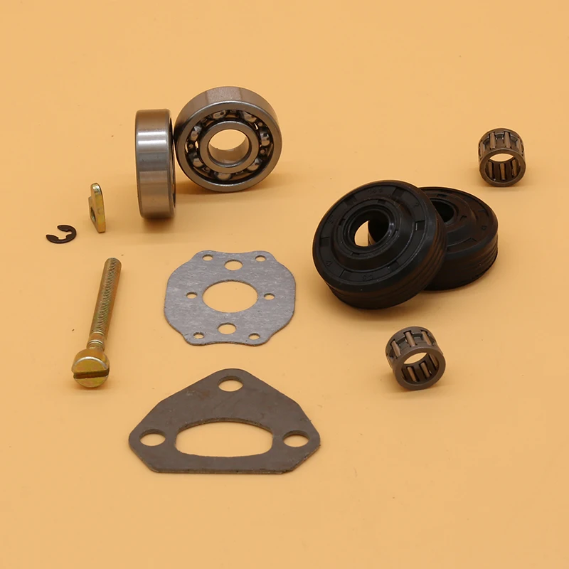 Tensor de cadena de rodamiento del cigüeñal, ajustador del sello de aceite apto para HUSQVARNA 136, 137, 141, 142, 36, 41, piezas de repuesto de motosierra 530, 05, 63-63