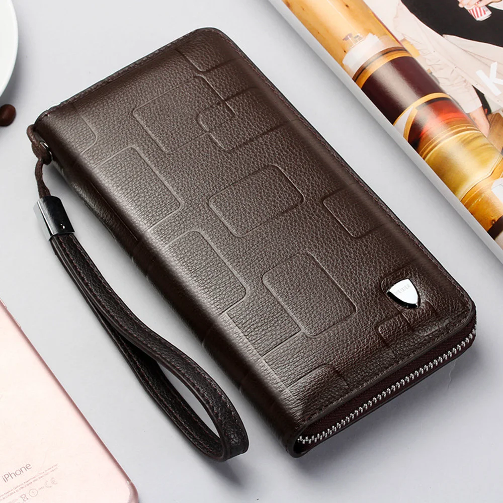 New Fashion Bags Men\'s Wallet High Quality Top Leather Card Holders Designer Purse Mens Card Wallet Big Capacity Cardholder Bag