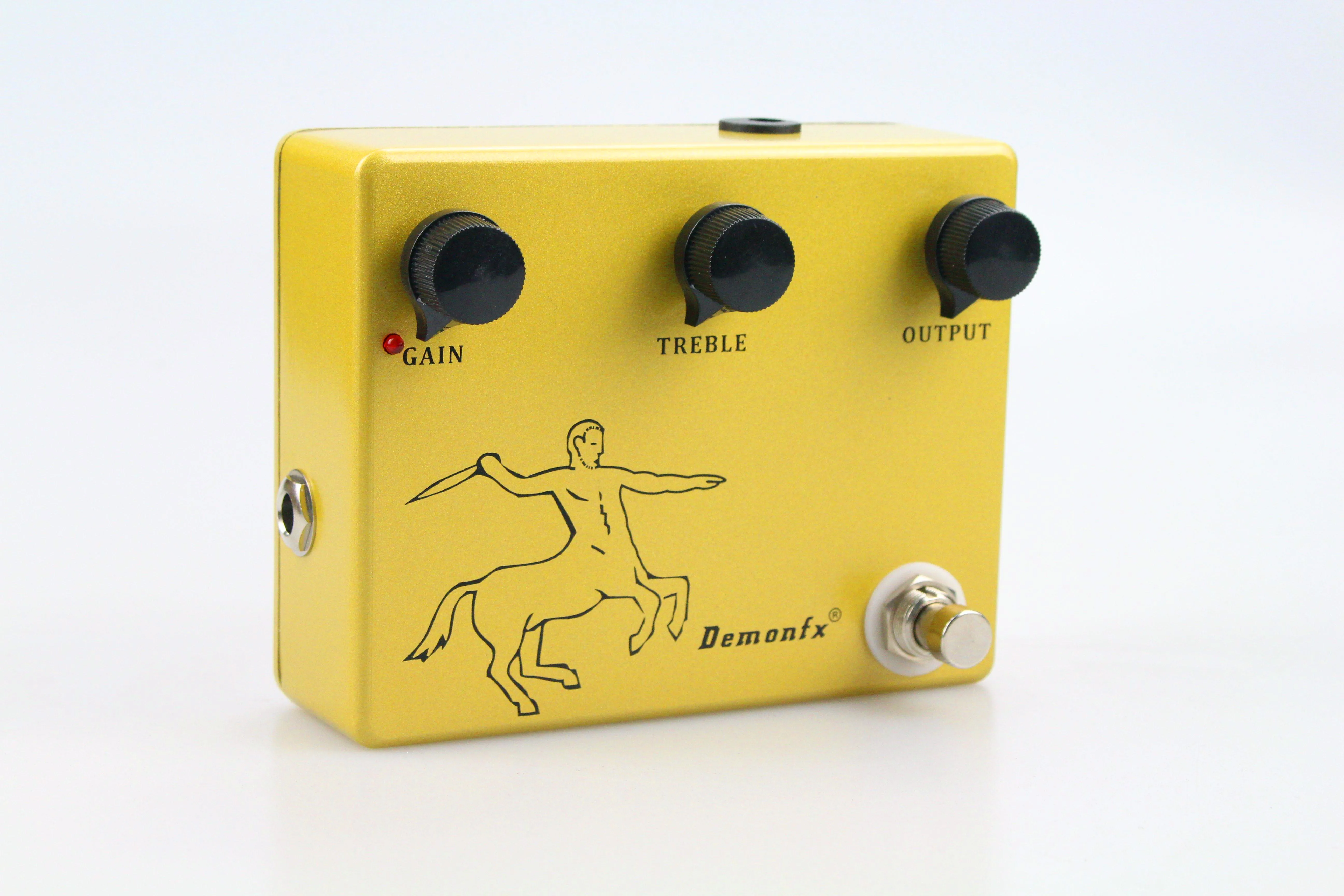 DemonFX High quality Handmade Clone KlonCentaur GOLD PROFESSIONAL OVERDRIVE Guitar Effects Pedal