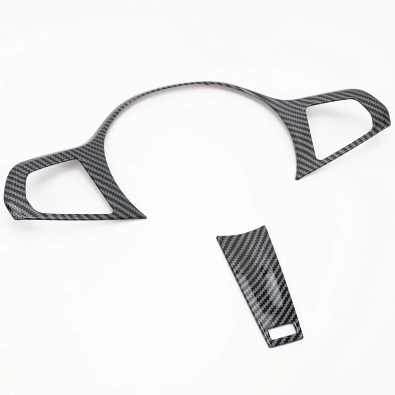 

Автомобильные аксессуары, накладка на руль со звездами, АБС-материал, углеродное волокно, внутреннее украшение для BMW (G20) 2019 2020 2021 M Sports