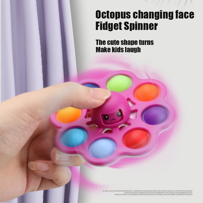 Simpl Dimmer Octopus Toy Autism Special Squishy Antistress Kit Stress Toys For Adults 18 Popite Antistress Popete Fidget Toys