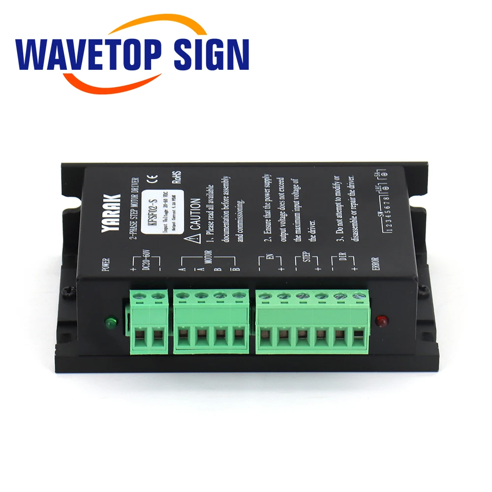 Imagem -06 - Wavetopsign Yueming Stepper Motor Driver Yarak Kfsf02-s Substituir Y2s3060-s para Gravação a Laser e Máquina de Corte