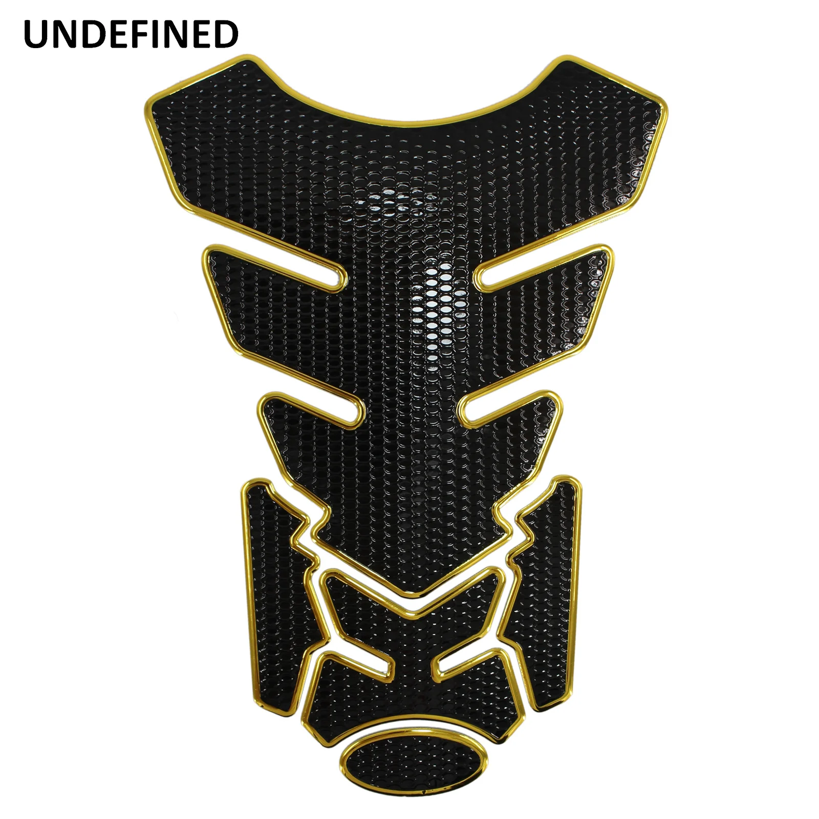 Motorcycle Fuel Tank Sticker 3D Gas Tankpad Protector Fishbone Decals for Honda Yamaha Ducati BMW Universal Pegatinas Moto