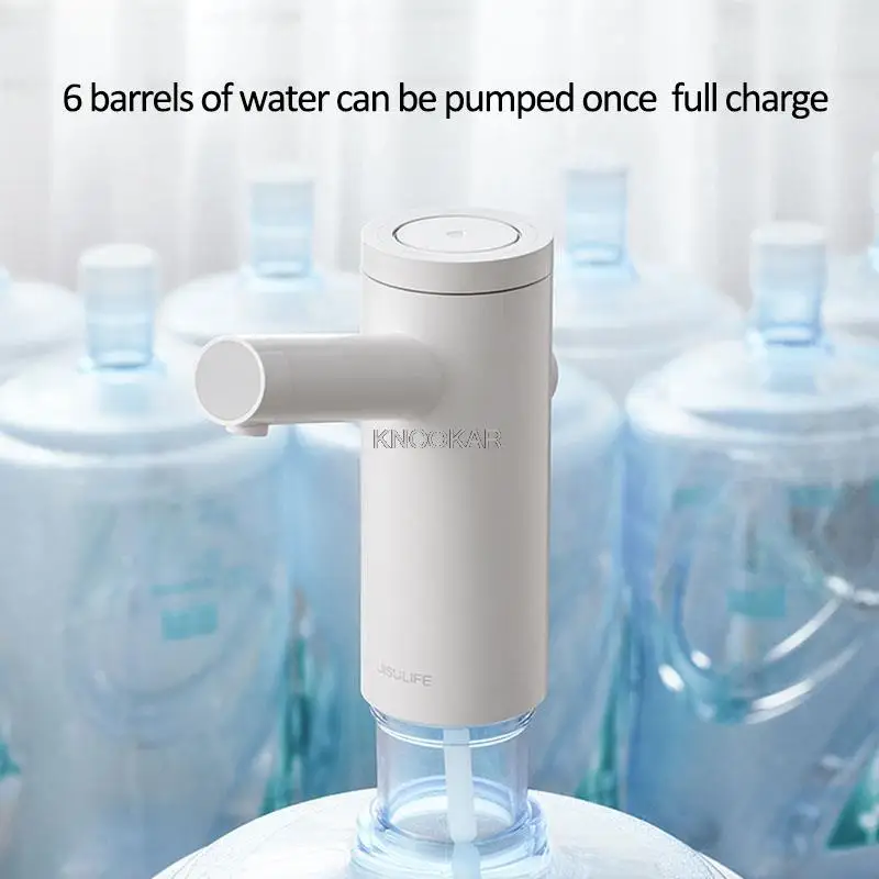 موزع مياه أوتوماتيكي ، مضخة مياه كهربائية محمولة ذكية مع USB ، دلو كمي