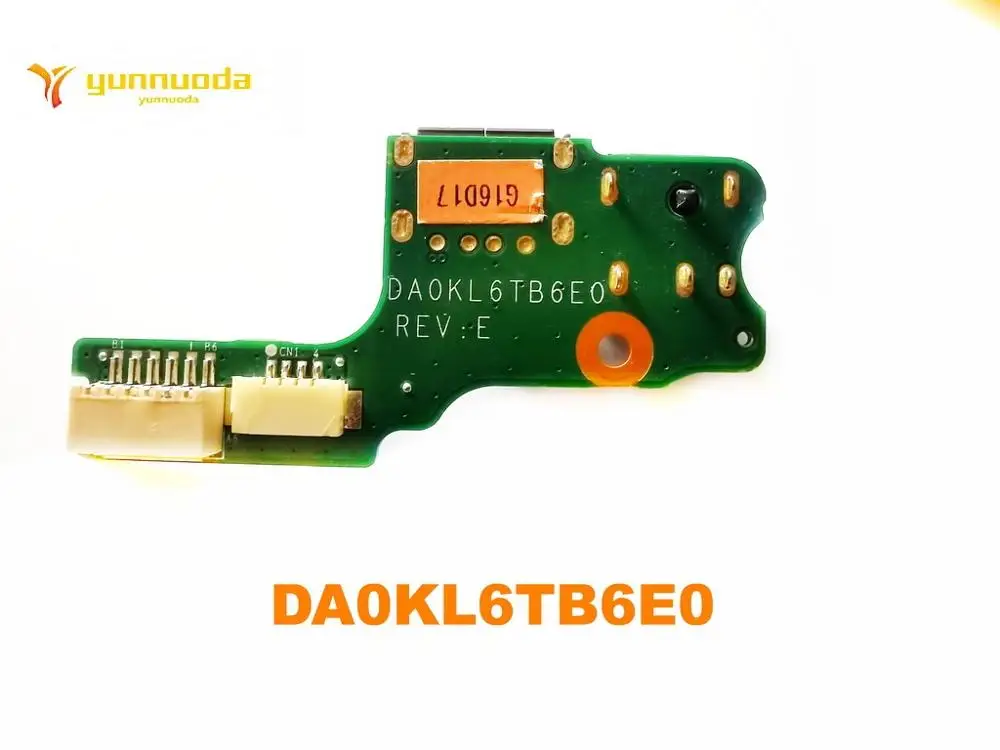 DA0KL6TB6E0 FOR Lenovo Z470 Z475 DC JACK USB POWER BOARD  tested good free shipping