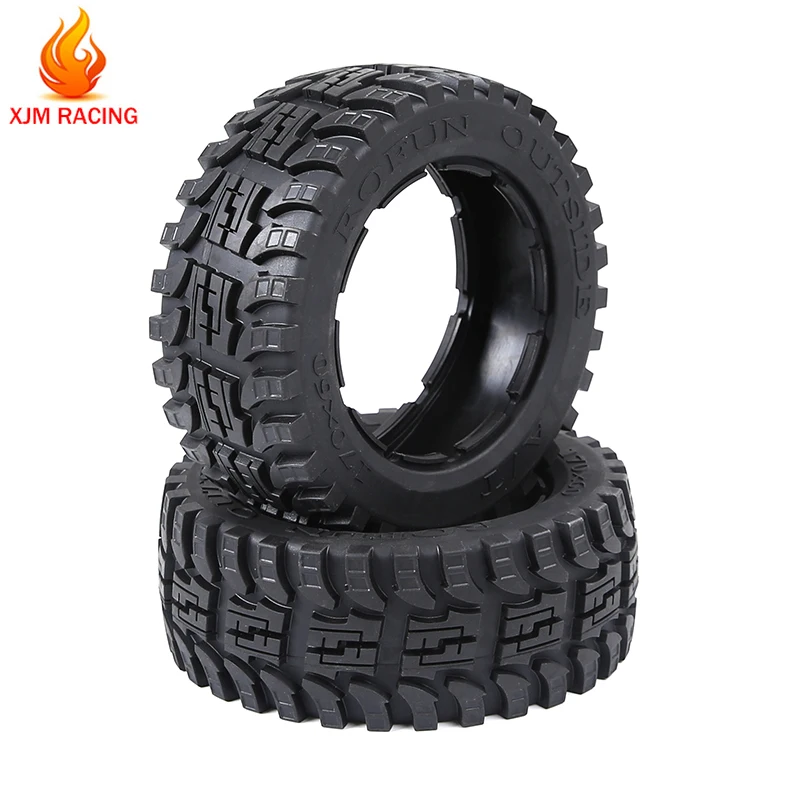 

All Terrain Front or Rear Wheel Tire Skin Gen .2 for 1/5 HPI ROFUN BAHA KM ROVAN BAJA 5B Rc Car Racing Toys Parts