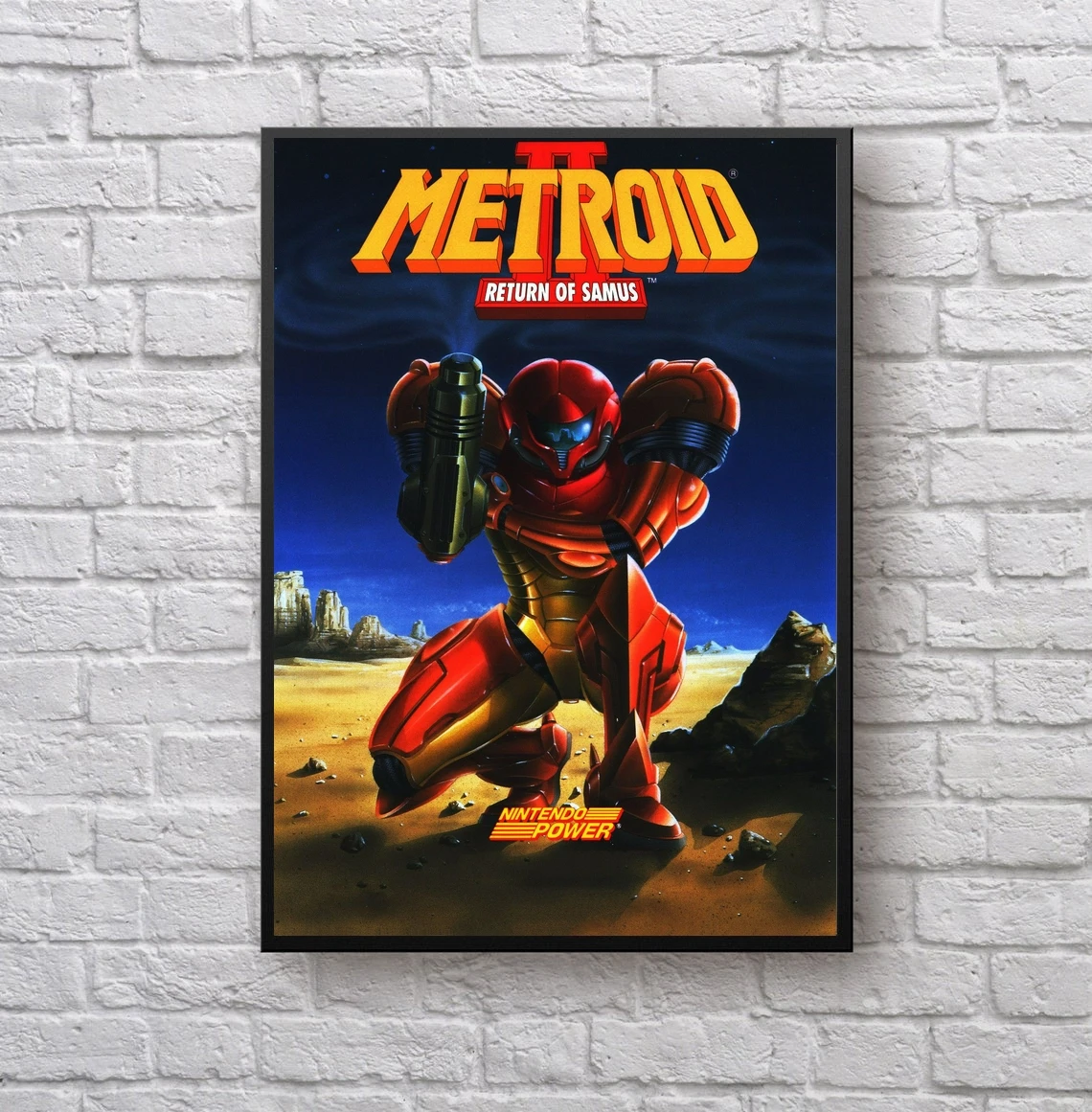 Super Metroid Game  Poster Home Wall Painting Decoration (No Frame)