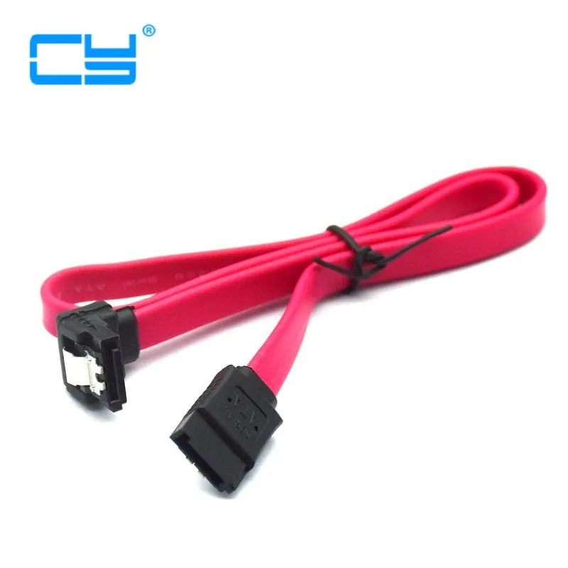 SSD HDD SATA 3.0 III Data Cable 6Gb/s Right Angle Straight For MSI Gigabyte Motherboard Hard Disk Drive Cord