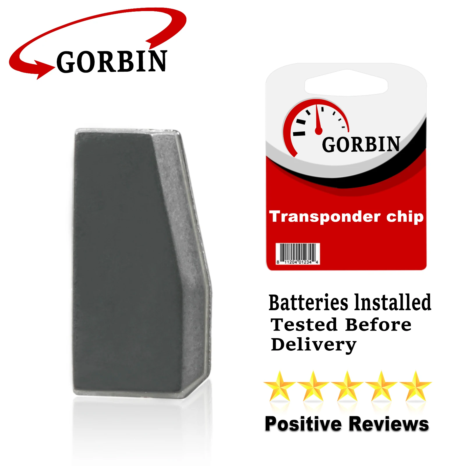 GORBIN Transponder Car Key T5 Chip for Auto Cemamic Chip ID T5-20 Blank New Not Coded