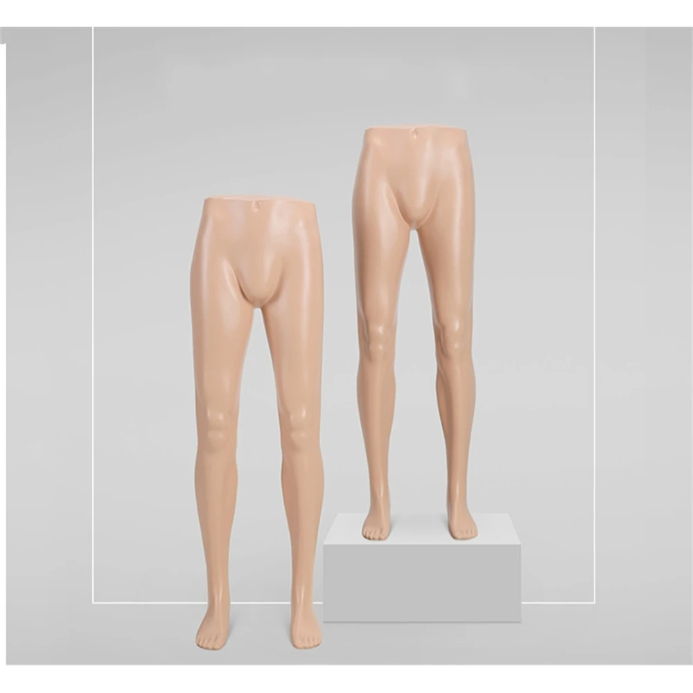 

Clothing Store Model Props Male Half Body Window Shoes Exhibition Pants Foot Mold Dummy Legs Model Mannequin Trousers Display