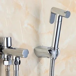 Kit Set di spruzzatori per Bidet per wc doccia musulmana rubinetto per Bidet a mano rubinetto per vasca spruzzatore a mano soffione doccia autopulente