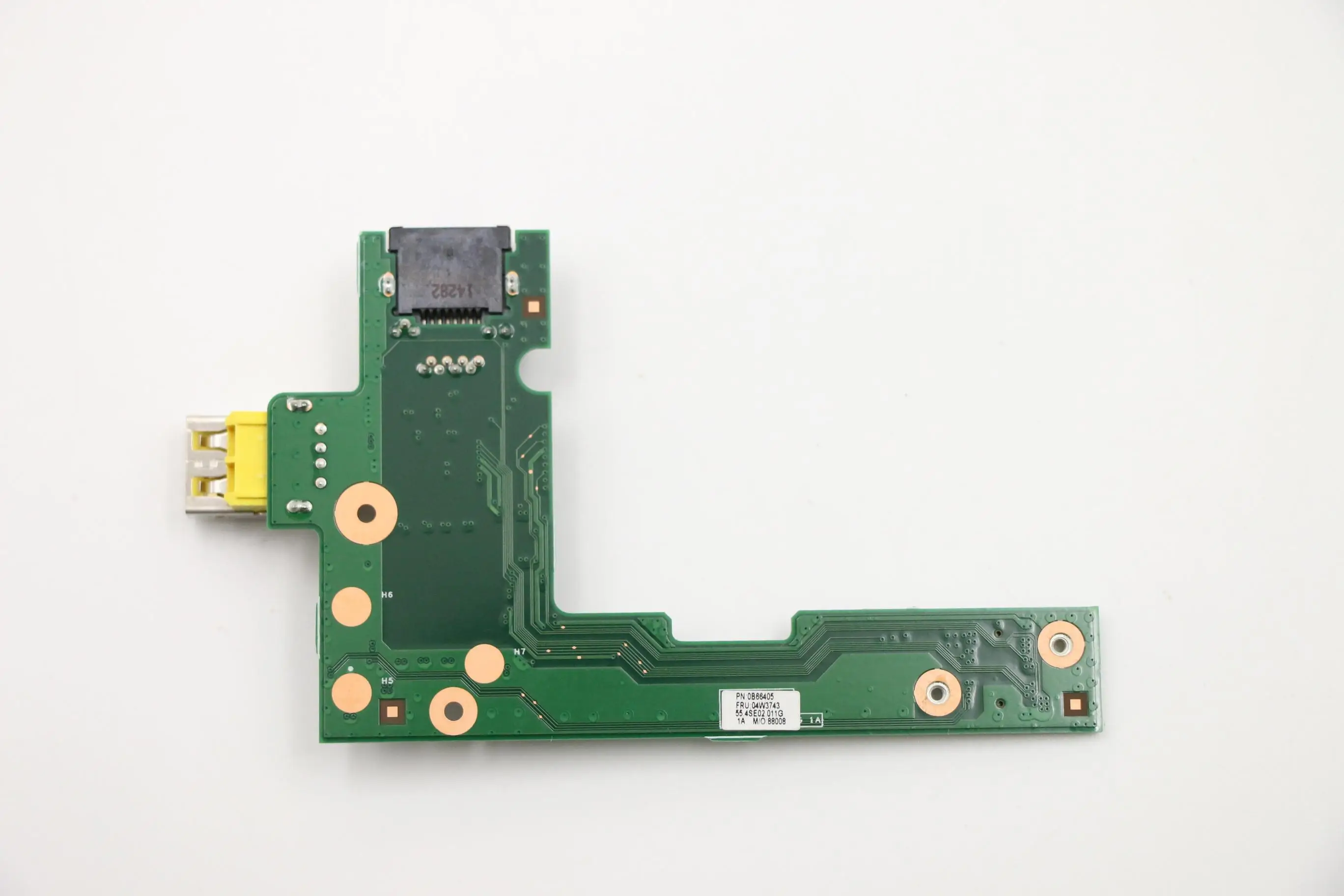 ใหม่/Orig สำหรับ Lenovo Thinkpad L430 USB Subcard RJ45 Subcard 14W เครือข่าย Lan บอร์ด Subcard 04W3743