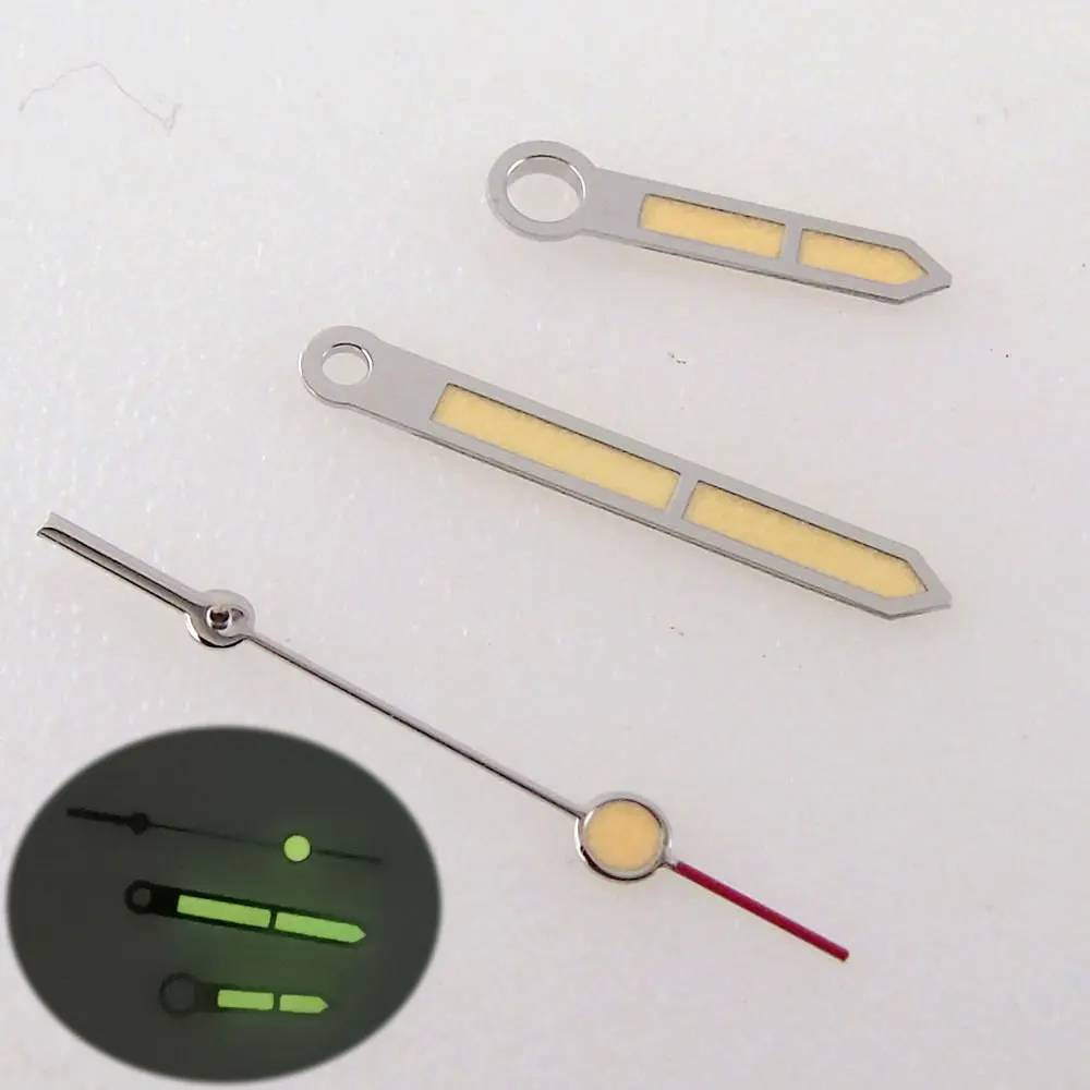 

Accessory Replace Mechanical Watch Hand Needles Set Green Lume Fit for NH34A NH35A NH36A SKX ETA 2824 PT5000 Movement